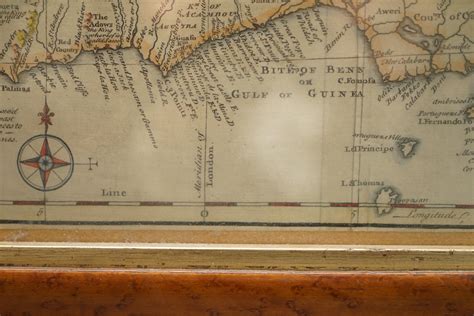 1747 British Map Showing the Kingdom of Judah on the West Coast of Africa at 1stDibs | negroland ...