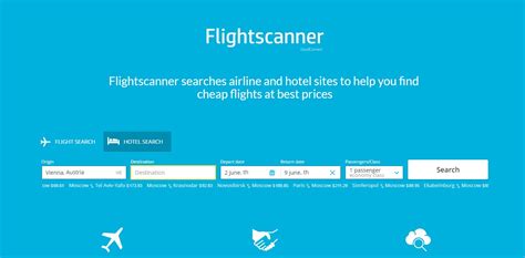 Cheap Flight Scanner 的图像结果