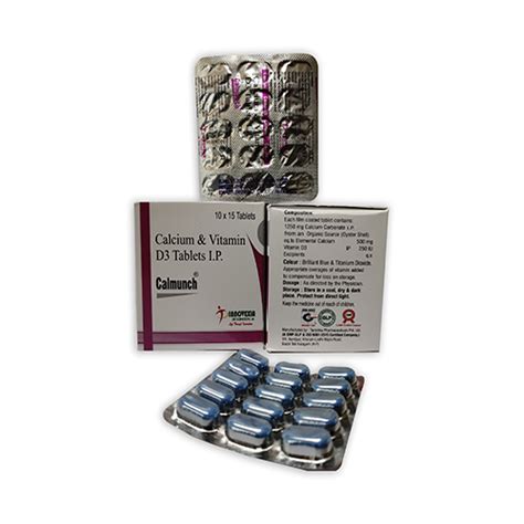 CALMUNCH Tablets INNOVEXIA LIFE SCIENCES PVT LTD
