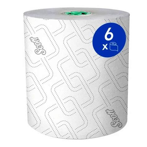 Tissue Paper - Scott Printed Hard Roll Paper Towels (86224), 6 Rolls ...