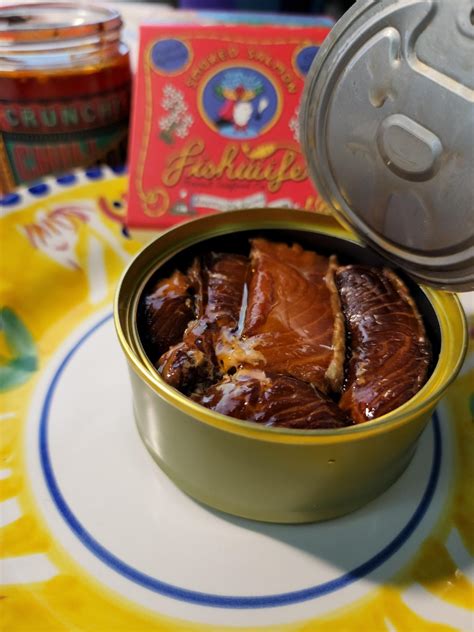 Review #67 Fishwife smoked salmon with chili CRUNCH : r/CannedSardines