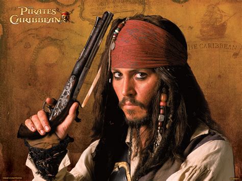 Jack Sparrow - Pirates of the Caribbean HD Wallpaper