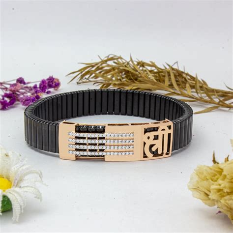 925 Silver Shree Logo Men's Rolex Bracelet | Men's Stylish Silver Brac ...