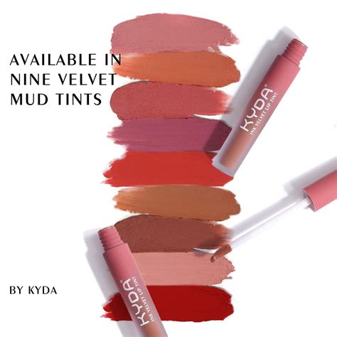 KYDA 3 Colors Ink Velvet Lip Tint, Matte Lips and India | Ubuy
