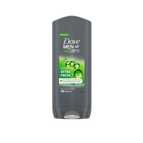 Buy Dove Men+Care Refreshing Extra Fresh Body, Face & Hair Wash 400ml ...