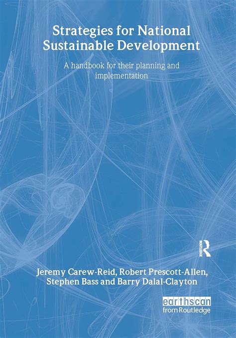 Buy Strategies for National Sustainable Development: A handbook for ...