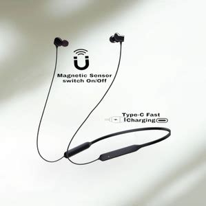GDS 48 Hours Playtime Bluetooth Wireless Neckband Headphones Earphone ...