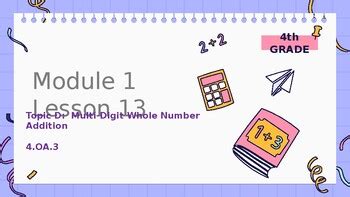 Image result for Eureka Math Grade 4 Module 1