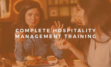 Image result for Hospitality Management Training Programs