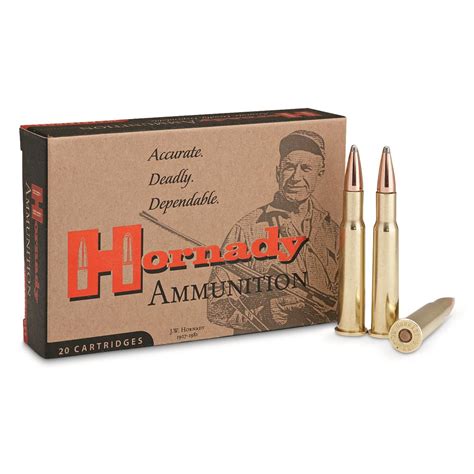 Hornady Custom, .30-40 Krag, InterLock SP, 180 Grain, 20 Rounds ...