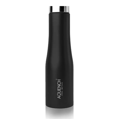 Flow Black Water Bottle – Aquench