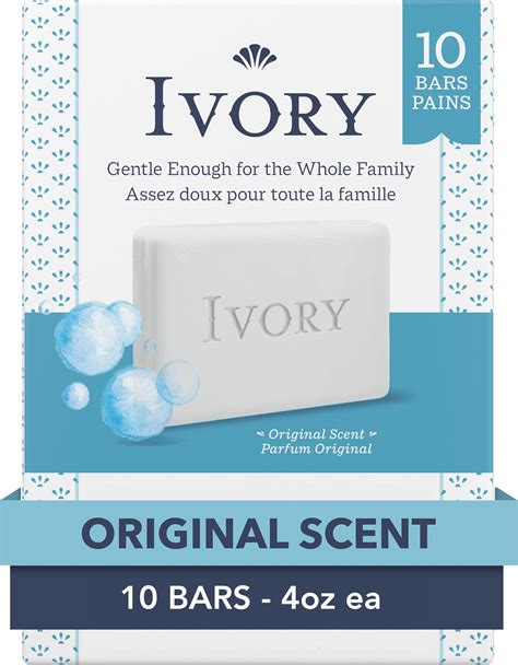 Amazon.com : Ivory Soap, Original 3.17 oz Bars 10 each, Pack of 3 (30 ...