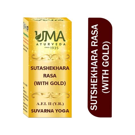 Sutashekhara Rasa Gold Ayurvedic Tablet For Hyperacidity – Uma Ayurveda