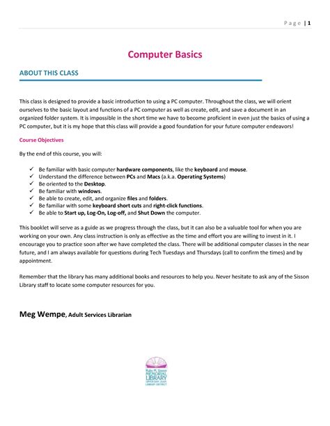 Image result for Computer Basics Class Photos