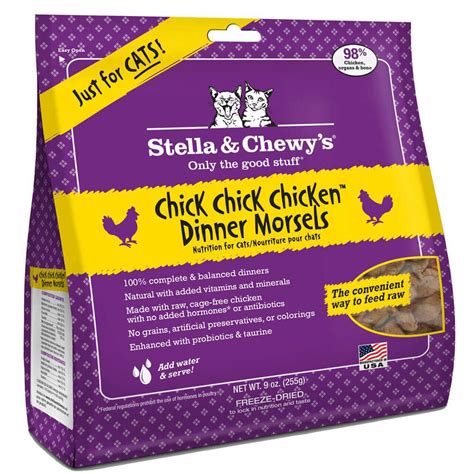 Stella & Chewys Chicken Freeze Dried Raw Cat Food - OK Feed & Pet Supply