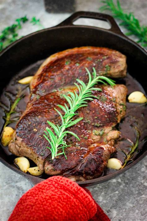 Pan Seared Top Sirloin Steak - Mediterranean Latin Love Affair