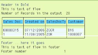 SALV Table 5 - Add Header (Top of page) & Footer (End of Page) - ABAP ...