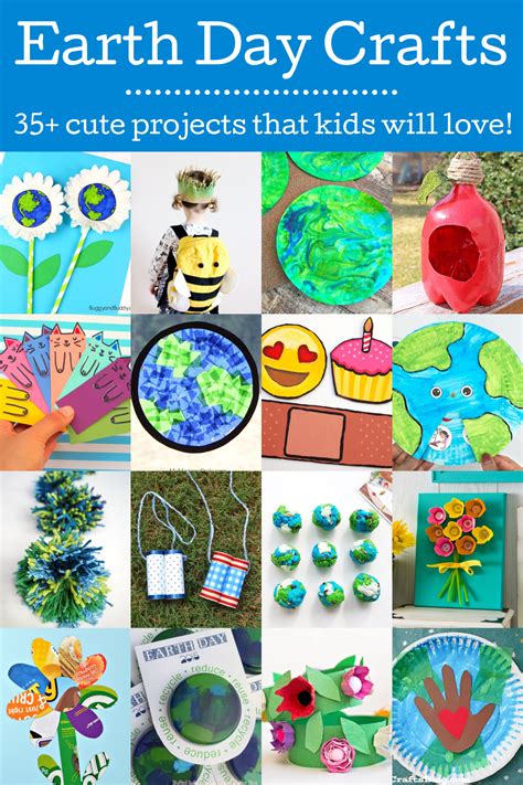 Earth Day Crafts and Activities That Kids will Love - DIY Candy ...