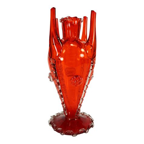 Early 20th Century Early 20th Century Almorraja Rosewater Sprinkler Red ...