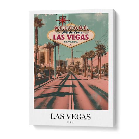 Las Vegas Travel Posters for Home Decor – Asianmonk