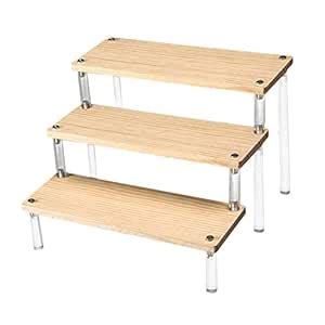 Meadawgs® Wood Display Stand Storage Holder for Collectibles Figure ...