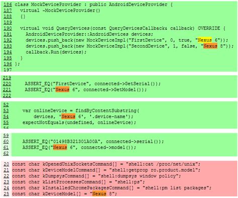 Chromium code reviews confirm Nexus 6 and Nexus 8 monikers