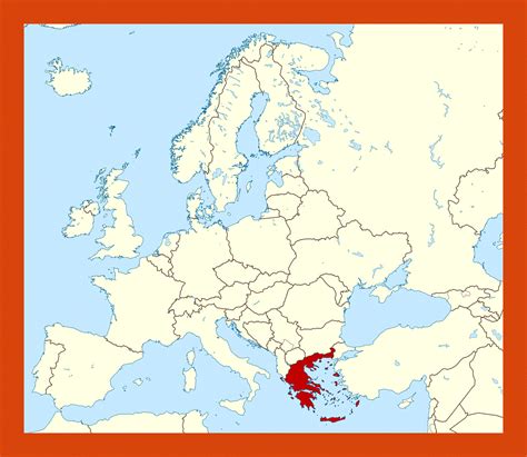 Location map of Greece | Maps of Greece | Maps of Europe | GIF map | Maps of the World in GIF ...