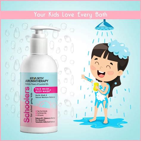 Schoolers Face wash & Body wash for KIDS with No Harmful Chemical-300ml ...