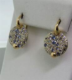 pomellato earrings pomellato sabbia gold sapphire earrings at 1stdibs pomellato earrings pomellato sabbia gold sapphire earrings at 1stdibs