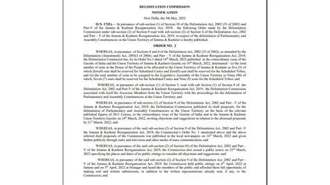 J&K Polls This Year? Delimitation Commission Proposes 7 More Seats THE ...