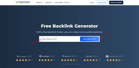 Kostenloser Backlink-Generator: Links einfach erstellen | Sitechecker ᐈ