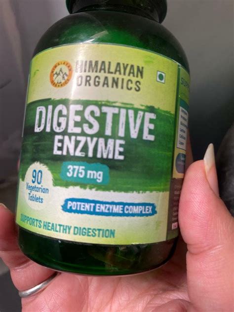 Digestive Enzyme Tablets for Smooth Digestion | Himalayan Organics ...