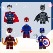 Buy 10PCS Movie Superheroes Mini Blocks Set Minifigures Kids Building ...