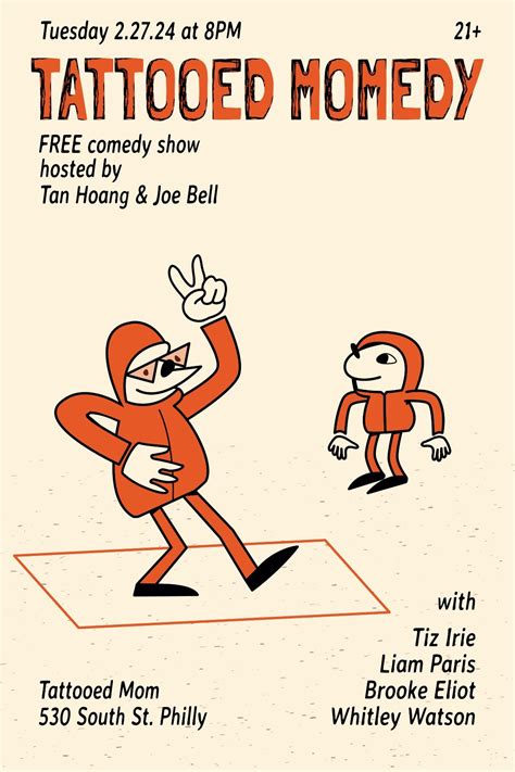 Tattooed Momedy FEBRUARY Edition, Tattooed Mom, Philadelphia, 27 ...