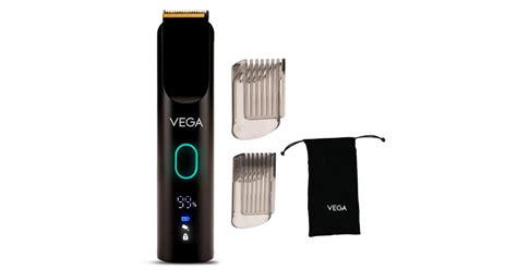 Vega SmartOne S1 Beard Trimmer for Men with Titanium Blade, Digital ...