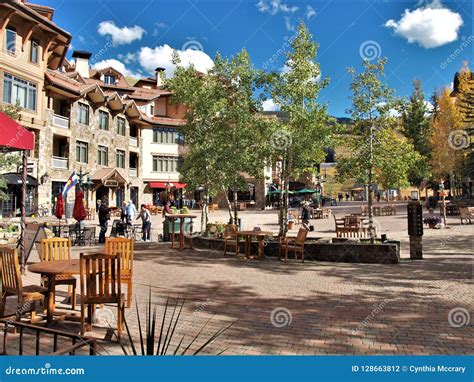 Mountain Village in Telluride, Colorado Editorial Photography - Image ...