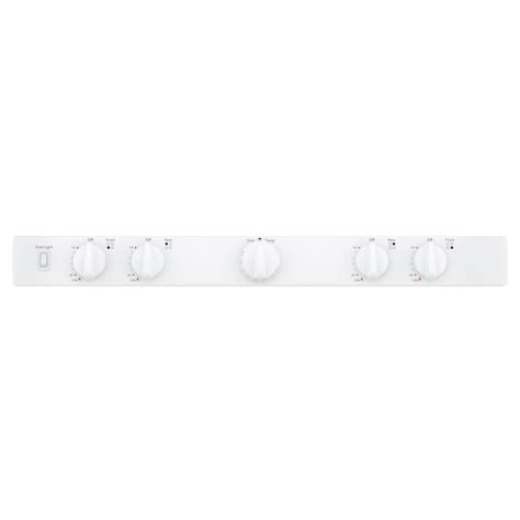 GE 30-in 4 burners 4.8-cu ft Freestanding Natural Gas Range ( White ...