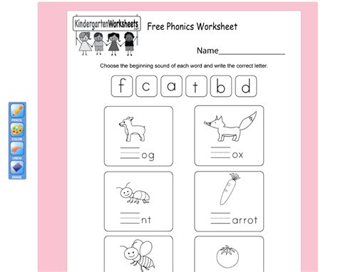 9 Best Sites to Download Free Printable Worksheets PDF for Kindergarten ...