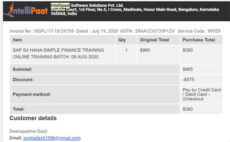 [Resolved] Intellipaat — refund of course fees for sap s4 hana - no ...