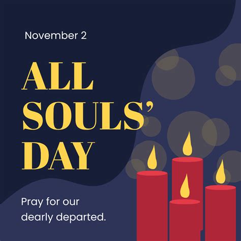 Free All Souls' Day Vector Templates to Edit Online