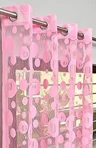 Buy IVAZA Heavy Polyester Net Long Crush Print Semi Transparent Fancy ...