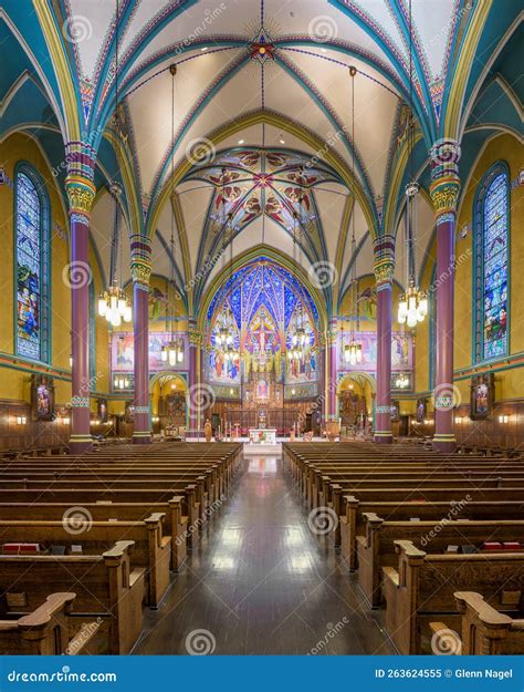 Cathedral of the Madeleine of Salt Lake City Editorial Image - Image of ...