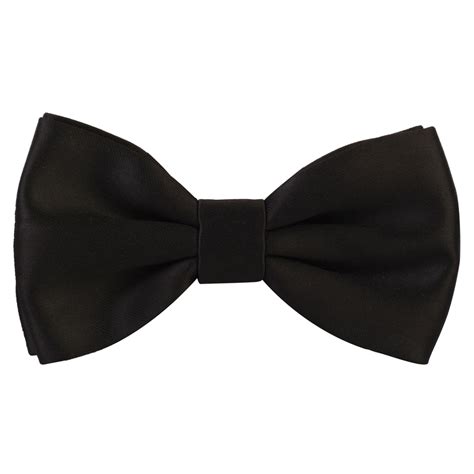 Buy Essential Black Coloured Cotton Bow Tie For Men | Genuine Branded ...