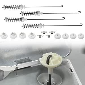 Upgraded W10780048 Washer Suspension Rod Kit, with W10400895 Washer ...