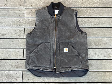 CARHARTT DUCK VEST BLACK XL TALL | CEREAL（シリアル）
