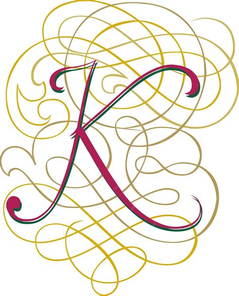 The Letter K Fancy