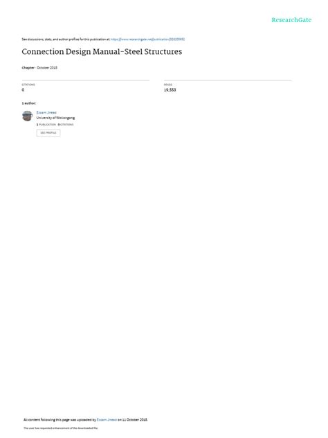 Image result for Connection Design Manual-Steel Structures Steel Connection Examples