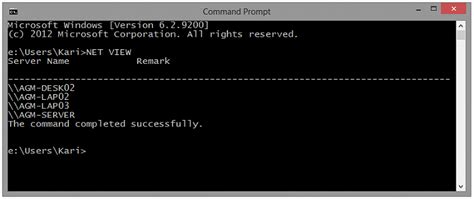 Cmd NetView 的图像结果
