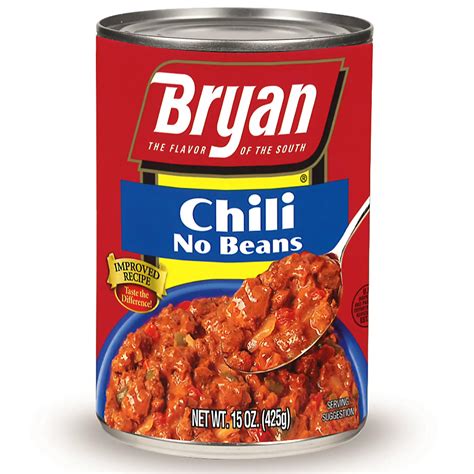 Hanover Foods | Bryan Chili No Beans a premium product at affordable ...