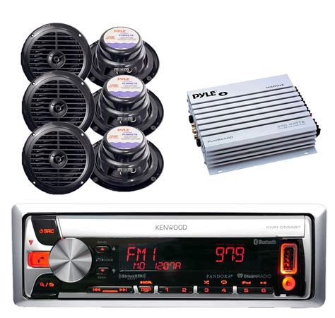 Kenwood Bluetooth Cd Mp3 Usb Aux Am Fm Radio Marine | Desertcart INDIA